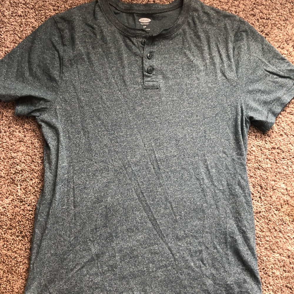 Blueish/ Green Shirt